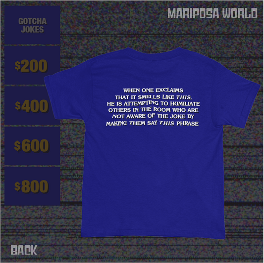 "What is 'Up Dog'?" Jeopardy Tee